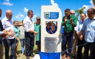 Governo entrega obras de saneamento e reforça infraestrutura de água e esgoto em Antônio João