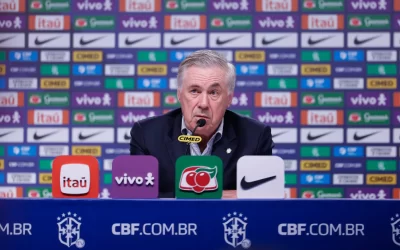 Ancelotti anuncia última convocação da Seleção antes da Copa nesta segunda