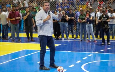 Dourados ganha revitalização do ginásio municipal e investimentos em educação