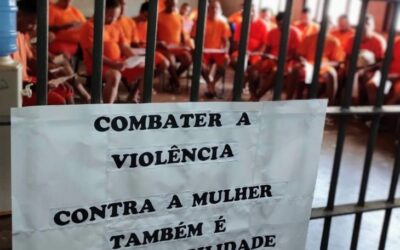 Penitenciária da Gameleira I mobiliza internos em campanha pelo fim da violência contra a mulher