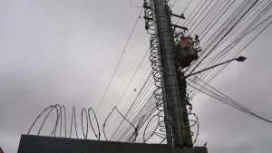 ‘Não tenho mais esperança’, diz comerciante sobre o aumento de furto de fios em Campo Grande