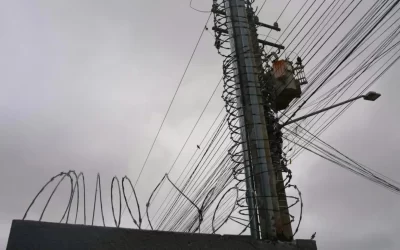‘Não tenho mais esperança’, diz comerciante sobre o aumento de furto de fios em Campo Grande