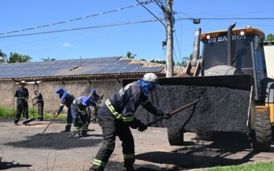 Prefeitura de Campo Grande ultrapassa 112 mil buracos tapados em três meses