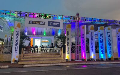 PrefCG aposta em tecnologia e apresenta robô humanoide na Expogrande