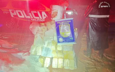 Droga avaliada em mais de R$ 13 milhões é encontrada em caminhão tombado na MS-040