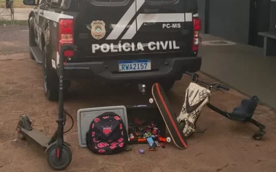 Crianças invadem casa e furtam caixa de brinquedos, patinete e triciclo elétrico em Iguatemi