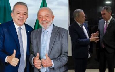 Riedel agradece Vander por empréstimo de R$ 1 bilhão para MS com Lula