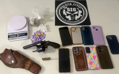 Operação contra tráfico de drogas e armas prende cinco em Três Lagoas