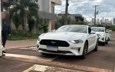Empresário preso com arma e Mustang alega impossibilidade de pagar fiança de R$ 15 mil