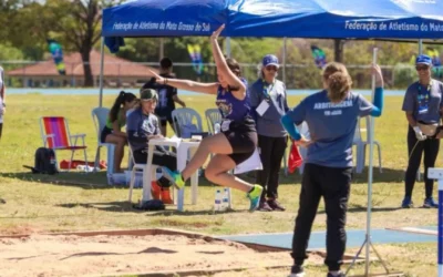 Primeira etapa do regional de atletismo dos Jogos Escolares de MS ocorre em Chapadão do Sul