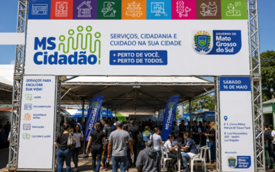 MS Cidadão retorna a Capital neste sábado com serviços gratuitos e atendimento integrado à população