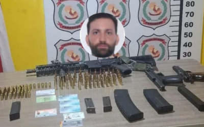 Empresário é preso, de novo, com arsenal de guerra em MS