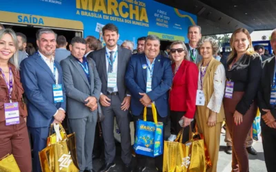‘Marcha dos prefeitos’ em Brasília reúne 40 gestores de Mato Grosso do Sul