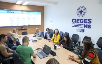 Saúde Digital de MS desperta interesse da OPAS e fortalece cooperação internacional