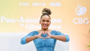 Rebeca Andrade volta com ouro no Pan de ginástica artística
