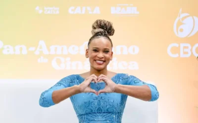 Rebeca Andrade volta com ouro no Pan de ginástica artística