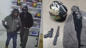Dupla usa arma de mentira para furtar celulares e desodorantes de farmácia em Ponta Porã