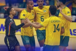 Seleção brasileira masculina de vôlei derrota a Bélgica e mantém 100% na Liga das Nações