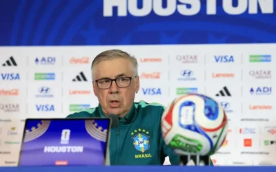 Ancelotti omite escalação do Brasil na véspera do duelo contra o Japão