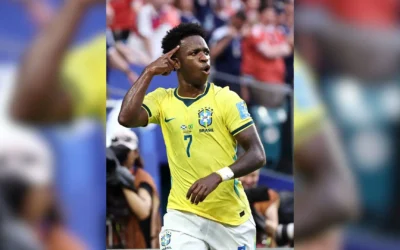 Copa dos protagonistas: Vini Jr disputa a artilharia com Messi, Haaland e Mbappé