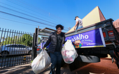 Praça do Rádio recebe Dia D da Campanha do Agasalho