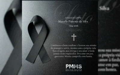 Legado de soldado morto em confronto em Corumbá é lembrado pela Polícia Militar