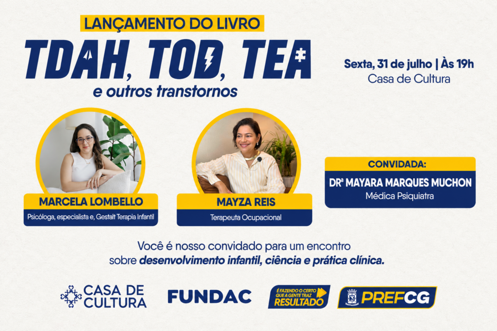 Saúde infantil: livro sobre TDAH e autismo é lançado hoje