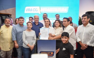 Com R$ 280 milhões em investimentos, Prefeitura lança “Vira CG Infraestrutura”