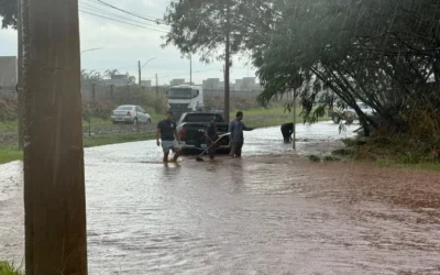 Em cinco horas, Campo Grande passa em 89% o volume de chuva esperado para todo o mês