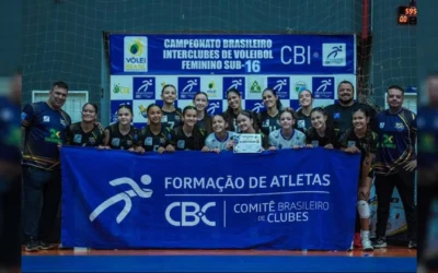 Campo Grande Vôlei vence na estreia do Brasileiro Sub-16 feminino