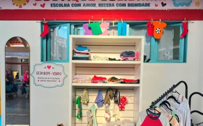 Emei transforma campanha do agasalho em Boutique Solidária