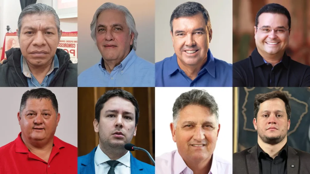 Candidatos ao Governo de MS participam de caminhadas e carreata nesta sexta-feira
