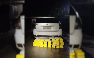 Dois são presos com cocaína avaliada em mais de R$ 4 milhões no Noroeste
