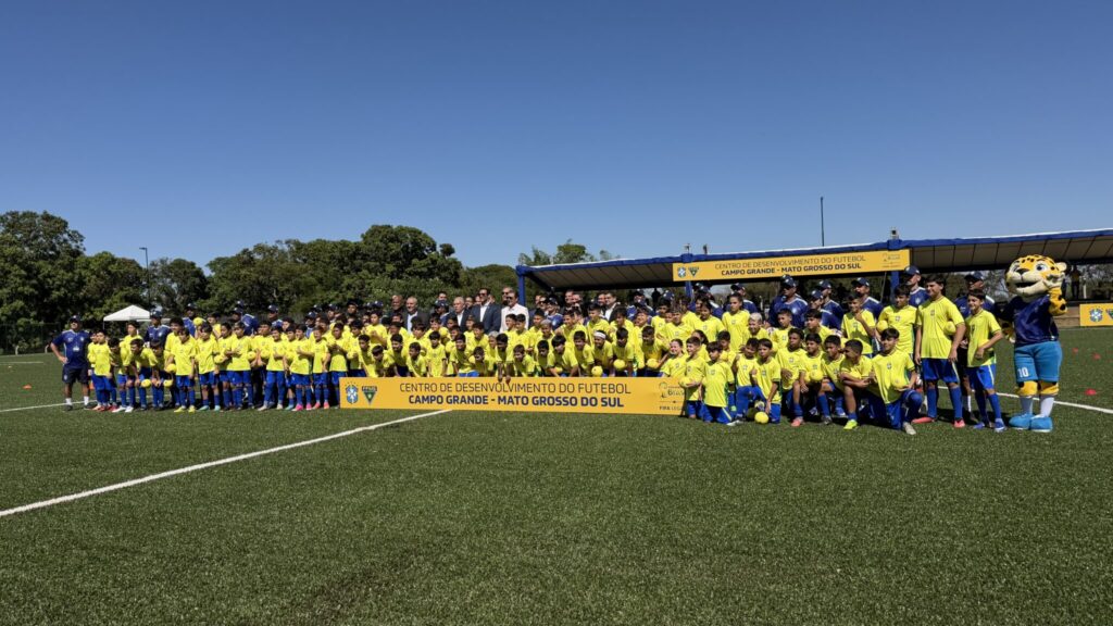 Funesp participa da inauguração do Centro de Desenvolvimento do Futebol em MS
