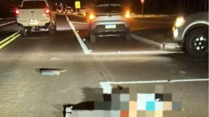 Morte de mulher atropelada pelo marido na BR-463 passa a ser investigada como feminicídio em MS