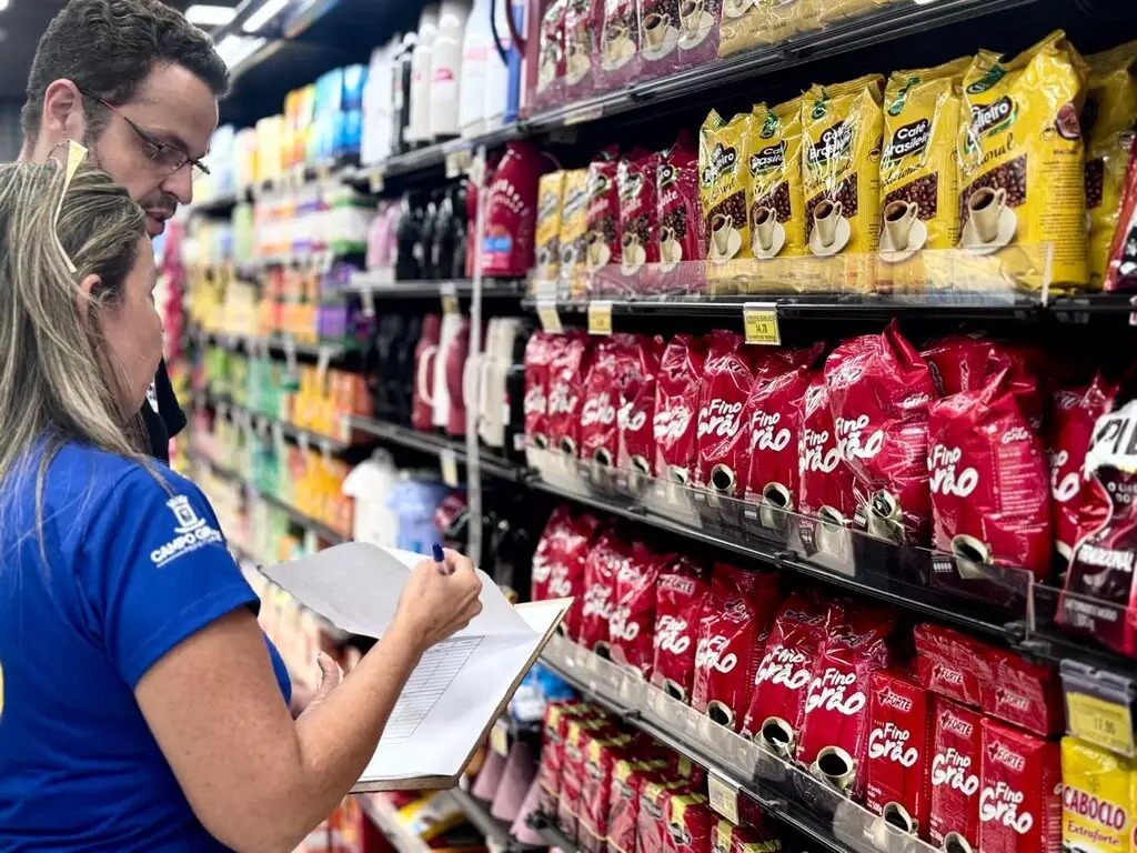 Pesquisa do Procon aponta diferença de 88% no preço do café