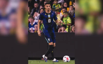 Campo-grandense Arthur Dias estreia pela Seleção Brasileira em vitória contra Austrália
