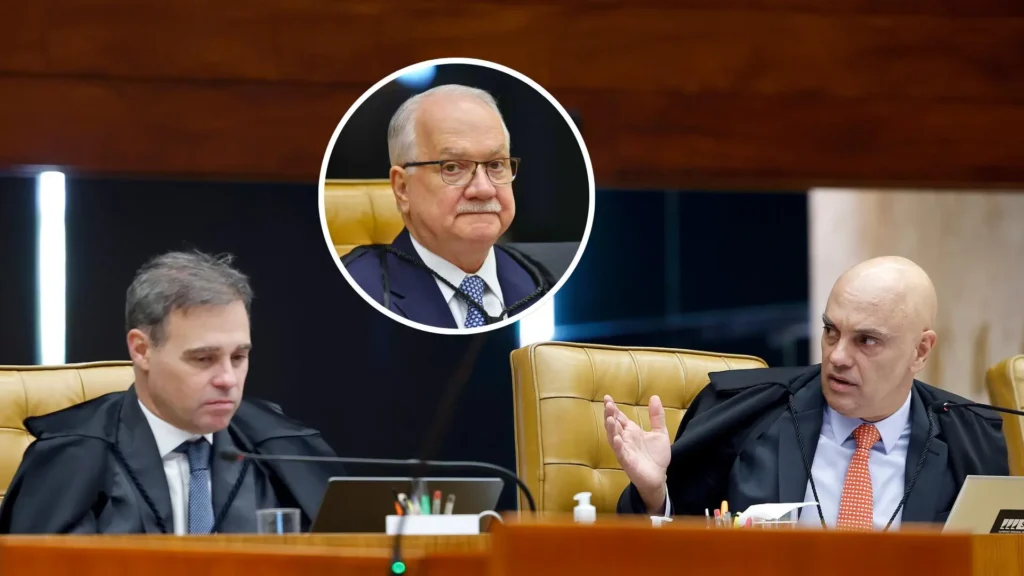Fachin tira denúncia de Moraes contra Mendonça do Inquérito das Fake News