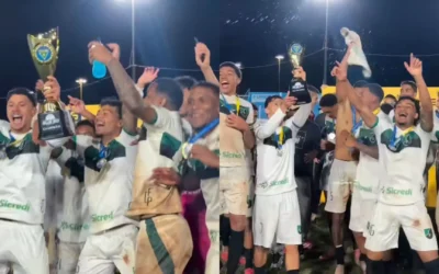 Pantanal vence Taveirópolis, garante o título do Sub-20 e vaga na Copa do Brasil