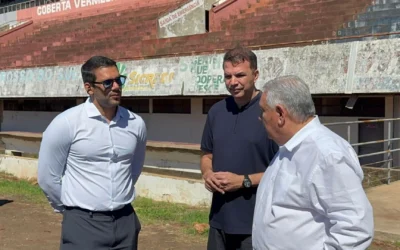 Samir Xaud visita Morenão em primeira agenda em Campo Grande