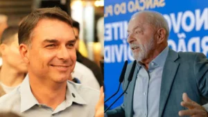 CNT/MDA: Flávio Bolsonaro tem 50,7% dos votos válidos, e Lula, 49,3%
