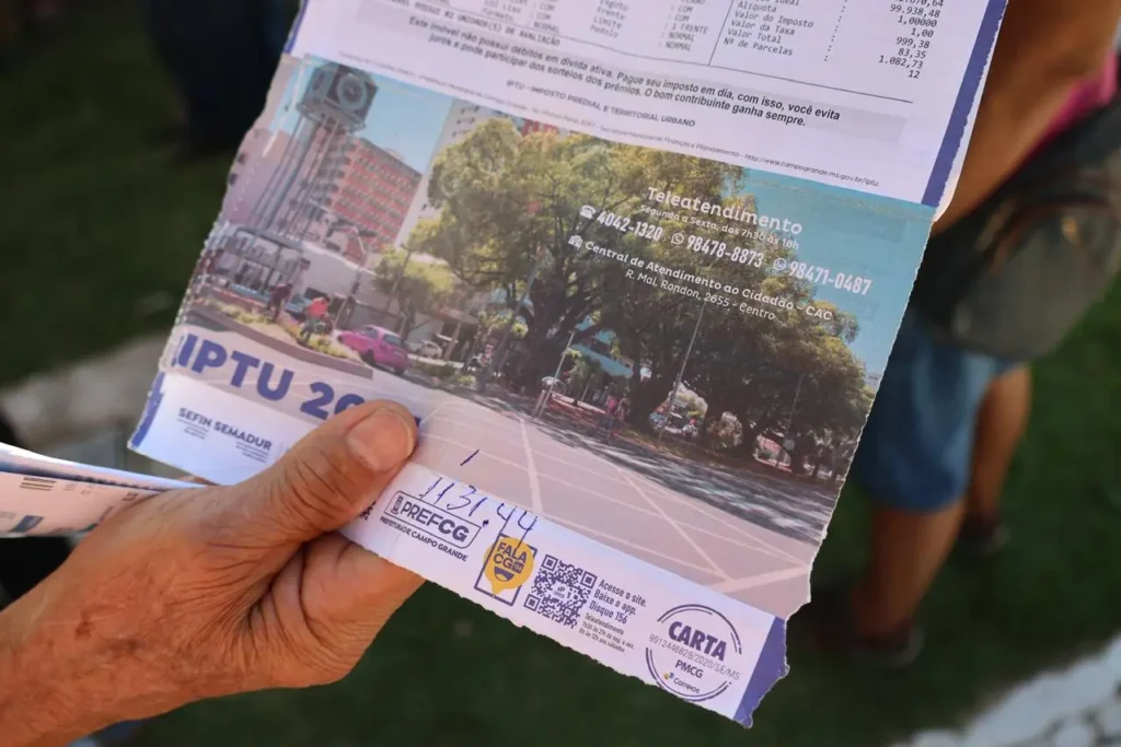 IPTU 2027 terá reajuste limitado à inflação, garante Sefaz de Campo Grande