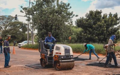 Mutirão de tapa-buracos será realizado no Jardim Parati neste sábado