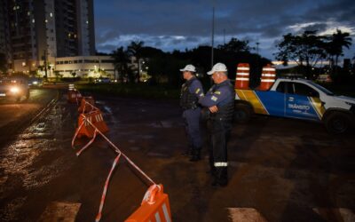 El Niño atinge Campo Grande com chuva de granizo e provoca estragos; Prefeitura mantém equipes nas ruas