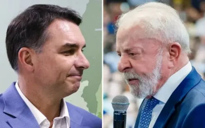 Flávio tem 51,1% de votos enquanto Lula aparece com 48,9%, segundo pesquisa da Veritá