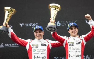 Felipe Massa e filho vencem corrida juntos pela primeira vez: ‘Que seja a primeira de muitas’